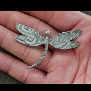 Beautiful Vintage 1960s/70s Lovell Designs Dragonfly Pin/Pendant.